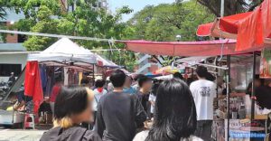 “ตลาดนัดถนนไจก้า ลาดกระบัง” ตลาดนัดในมหาวิทยาลัย(ทุกวันจันทร์)